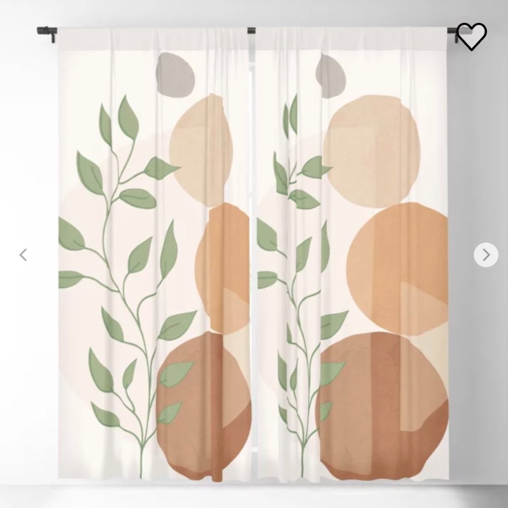 SOCIETY 6 Abstract Rock Geometry 19 Blackout Curtains - Set of two panels